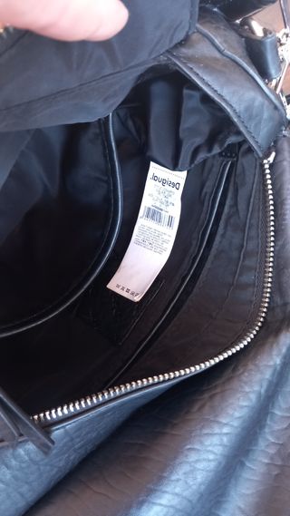 Bolso Desigual Negro Multicolor