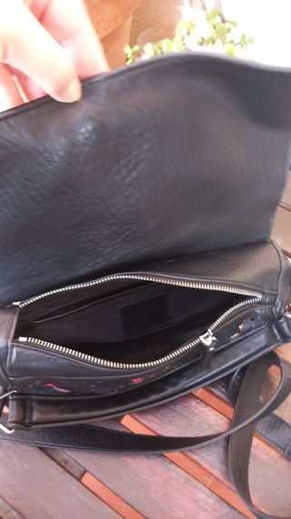 Bolso Desigual Negro Multicolor