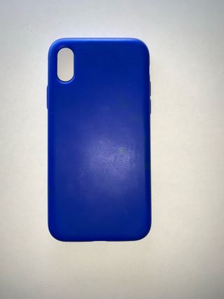 Funda de iPhone X azul