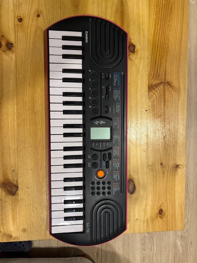 Teclado Casio SA-78 Rosa