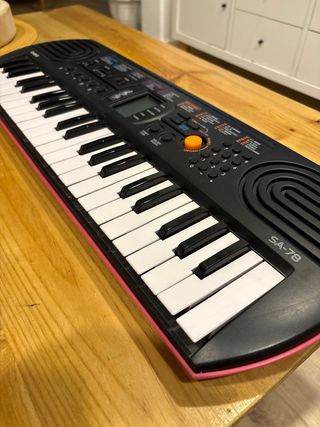Teclado Casio SA-78 Rosa
