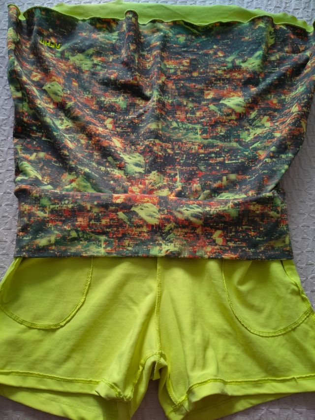 Falda pantalón deportiva estampado