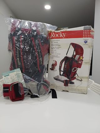 Zaino porta bimbo Brevi Rocky - colore amaranto