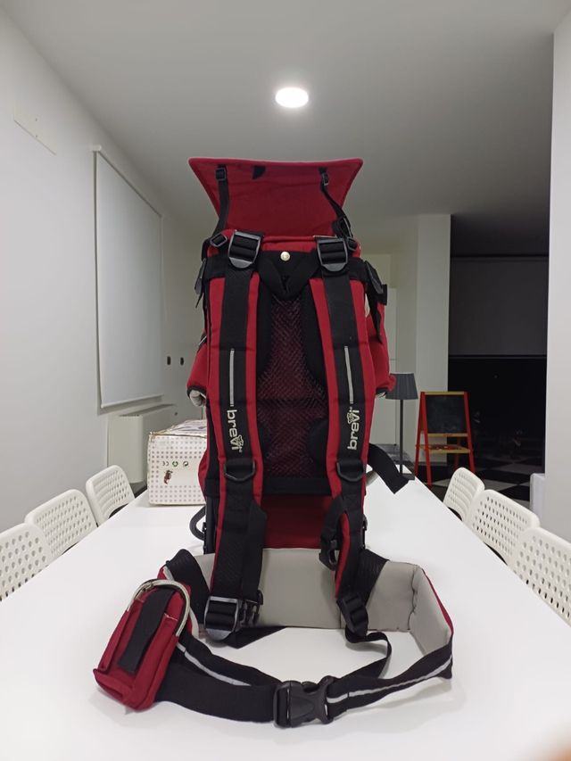 Zaino porta bimbo Brevi Rocky - colore amaranto