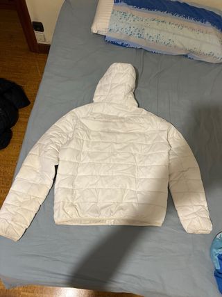 Chaqueta Blanca Bershka