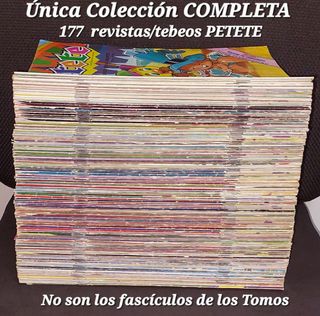 Revista PETETE única completa 177 tebeos ver fotos