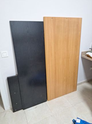 Escritorio de madera