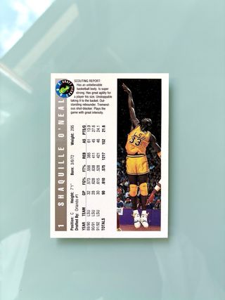 Carta NBA Shaquille O’Neal - NCAA Louisiana State