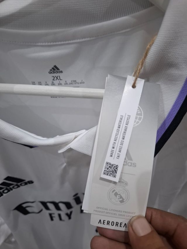 Camiseta Real Madrid Adidas Talla XXL
