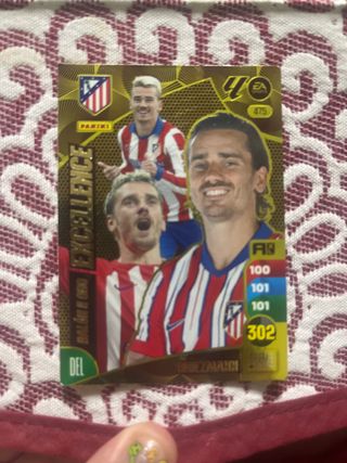 Carta Griezmann Balón de Oro Excellence Panini