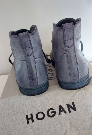 Scarpe Hogan Pelle Uomo Tg. 45 Grigie