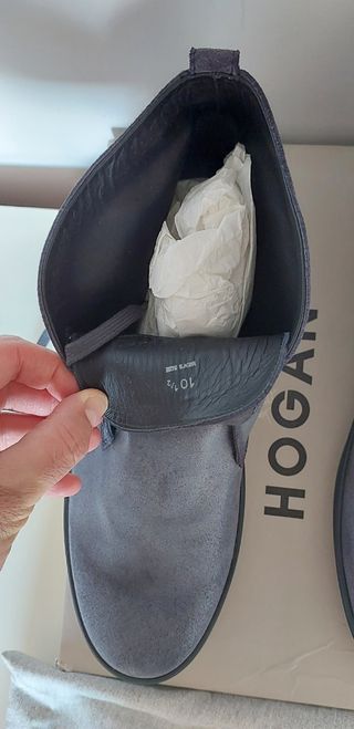Scarpe Hogan Pelle Uomo Tg. 45 Grigie