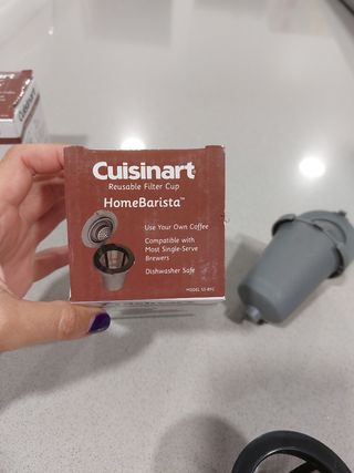 Filtro Cuisinart HomeBarista Reutilizable