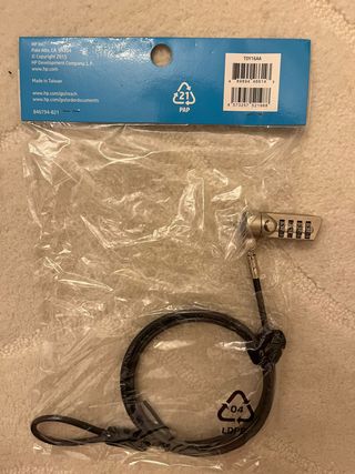 Candado HP Portátil T0Y16AA