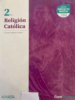 libro de texto 2ºESO Religión Católica