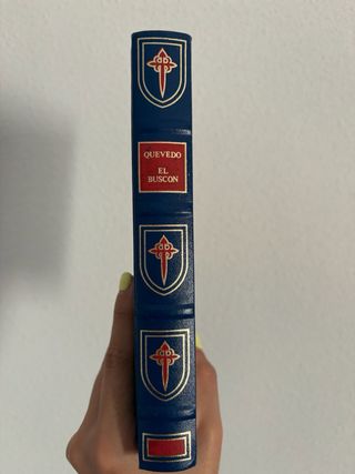 Libro clásico de Quevedo “El buscón”