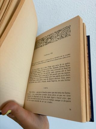 Libro clásico de Quevedo “El buscón”