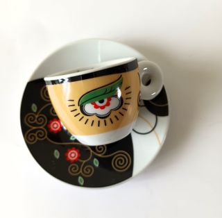 Juego 6 Tazas Café Magic Eyes Porcelana