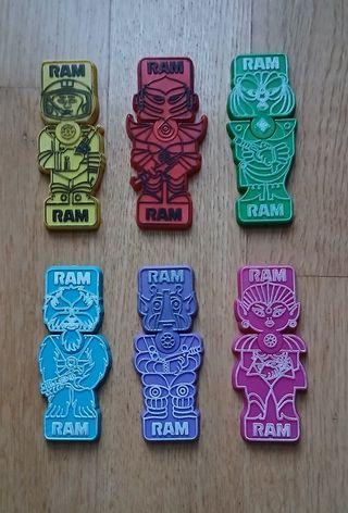 Imanes Leche RAM Años 80 Colección