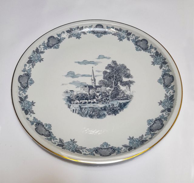 Prato Redondo Campestre Porcelana Vista Alegre