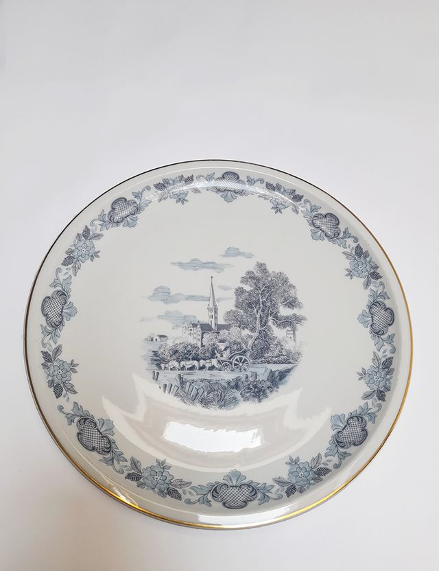 Prato Redondo Campestre Porcelana Vista Alegre