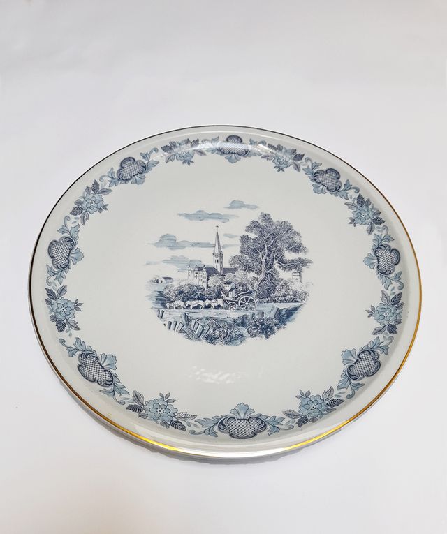 Prato Redondo Campestre Porcelana Vista Alegre