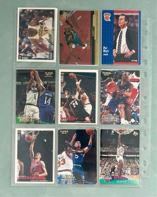 Lote Cromos NBA años 90