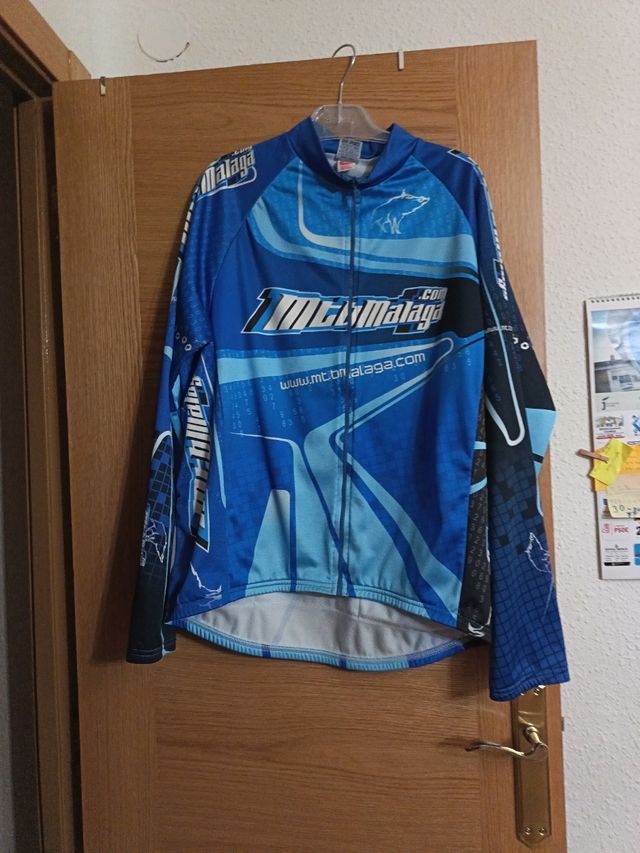 Chaqueta Ciclismo Azul talla XXL