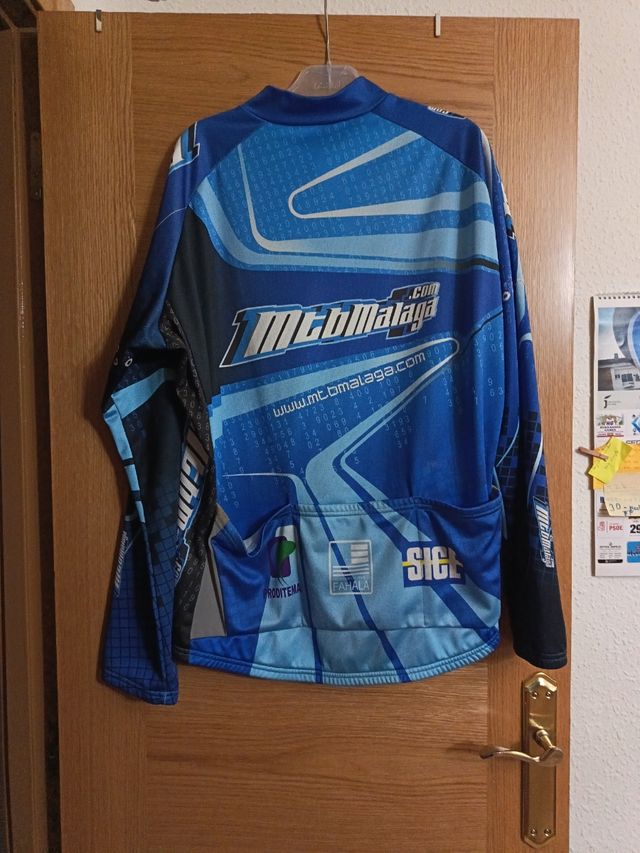 Chaqueta Ciclismo Azul talla XXL