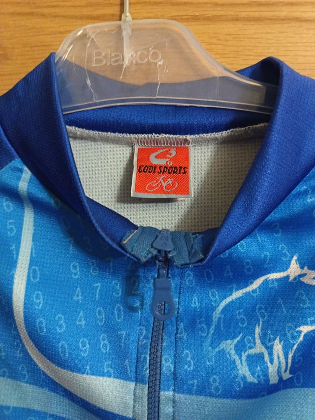 Chaqueta Ciclismo Azul talla XXL