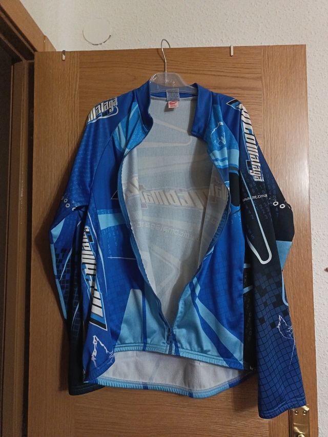 Chaqueta Ciclismo Azul talla XXL