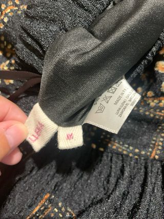 Falda larga estampada otoño