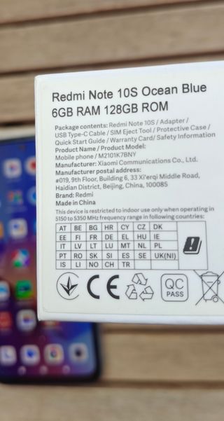 Xiaomi Redmi Note 10S NFC