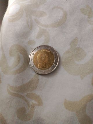 Moneda 2 euros Mónaco 2020