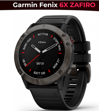 Garmin Fenix 6X Zafiro Titanio