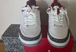 Zapatillas Jordan Talla 42 Rojas y Blancas