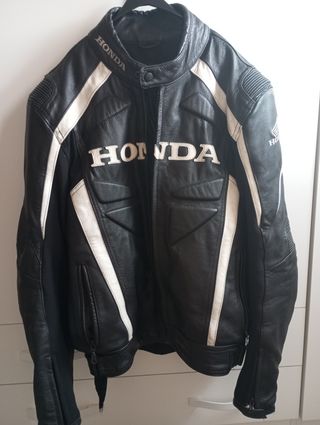 Chaqueta Honda Negra Moto