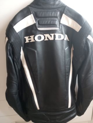 Chaqueta Honda Negra Moto