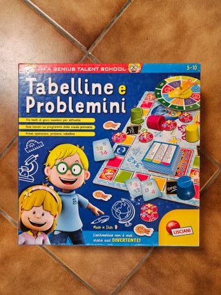 Tabelline e Problemini - Gioco da Tavolo