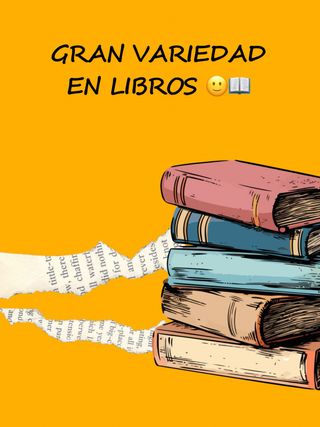 Gran variedad en libros