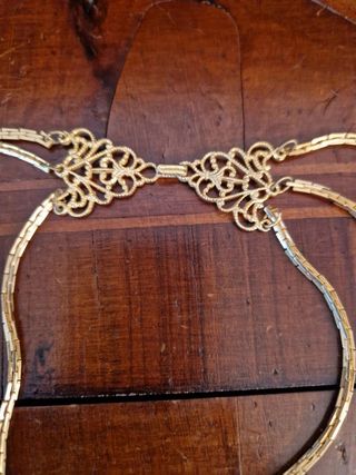 Collana De Wan tre fili oro