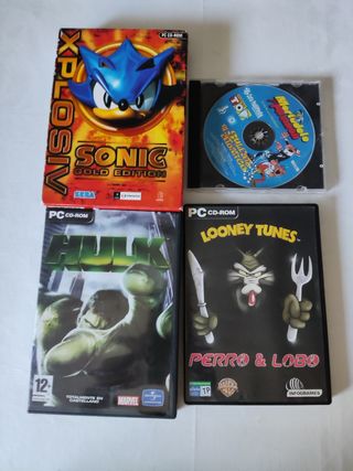 Lote Videojuegos PC Clasicos Retro