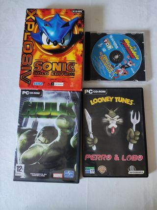 Lote Videojuegos PC Clasicos Retro