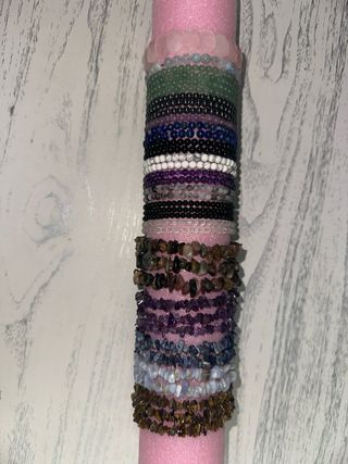 Pulseras de Piedras Naturales Variadas