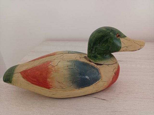 Figura Pato Madera Rdo. Sant Jaume d'Enveja