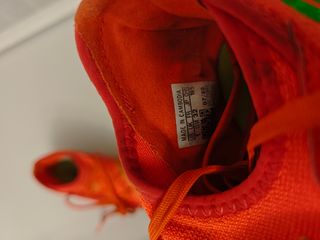 Botas de fútbol Adidas niño naranja talla 32