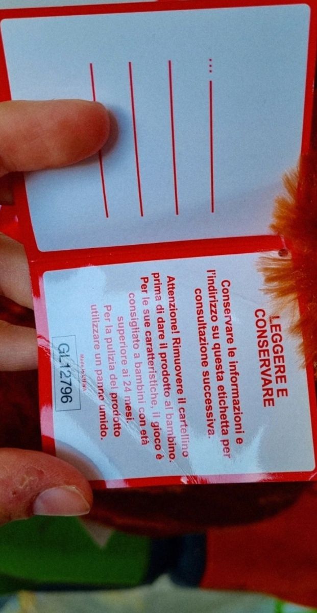 Orso peluche con cuore