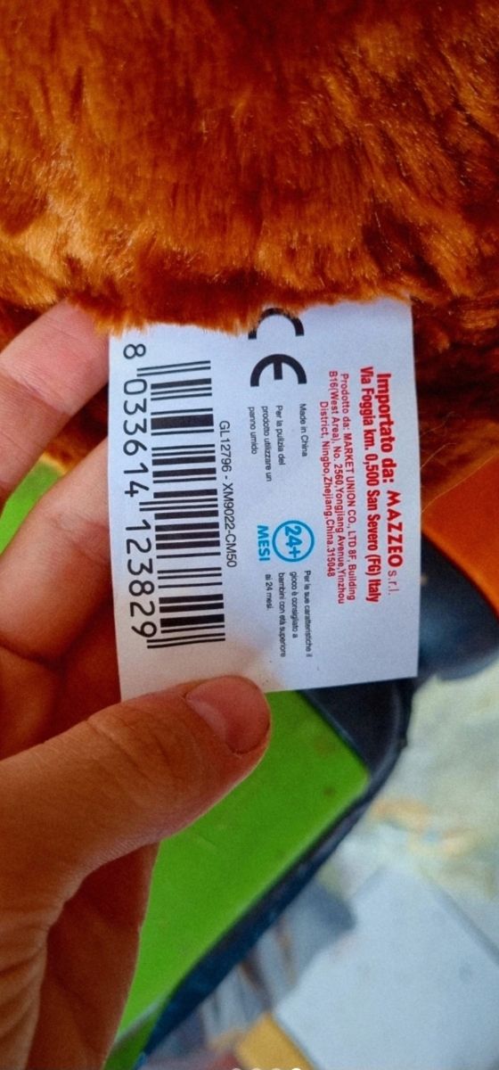 Orso peluche con cuore