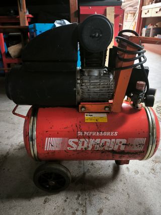 Compresor 25L con manguera