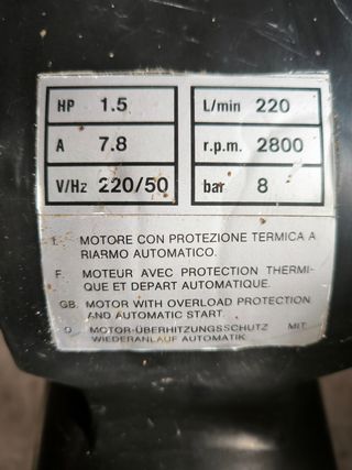 Compresor 25L con manguera